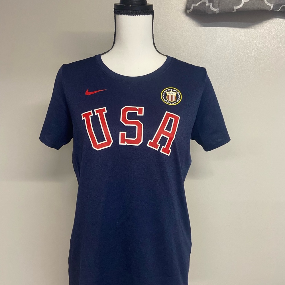 Nike USA Navy Blue Dri-Fit T-Shirt